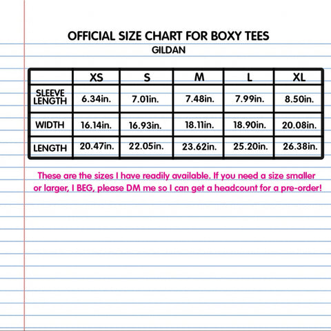 I Heart HS Boxy Tee
