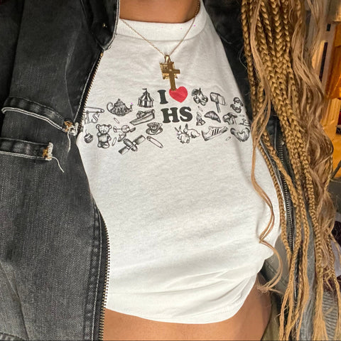 I Heart HS Boxy Tee