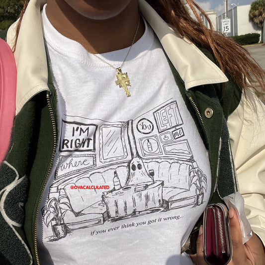 Right Where You Left Me Boxy Tee