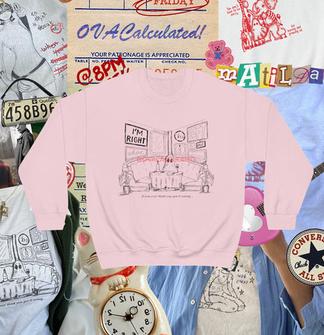 Right Where You Left Me Crewneck