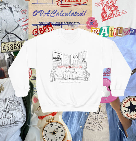 Right Where You Left Me Crewneck